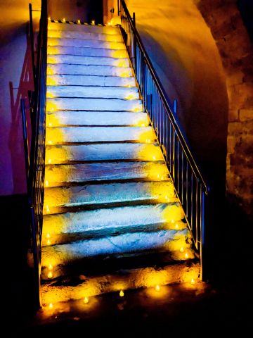 15h Kerzen im Wasserschlösschen